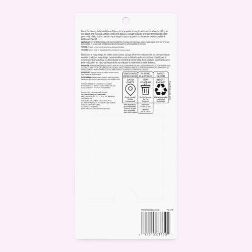 Amazon Essentials Cotton Swabs, 500 Count (Previously Amazon Basics)