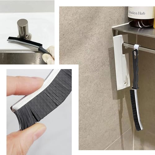 Crevice Cleaning Brush - Grout Scrub Brush, House Cleaning Supplies, Gap Cleaning Tools, Home Essentials, Gifts for Women Men, Hard Bristle Crevice Cleaner Brush for Household Use, Bathroom(11Pcs)