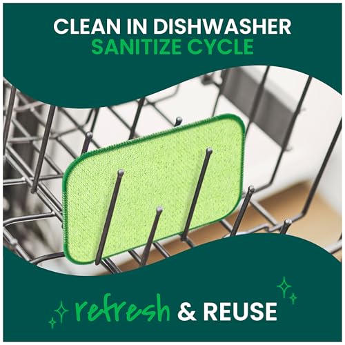 Scotch-Brite Dobie Scrub &amp; Wipe Cloths,Non-Scratch Scrubbing, 2 Pack | Dish Cloths for Everyday Cleaning in the Kitchen, Bathroom &amp; More