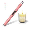 MINCOME Candle Lighter, Rechargeable Windproof Flameless Electric Lighter | Upgraded Plasma Arc Lighter with Safety Lock, LED Power Display,Safety Switch, for Candle,Grill,BBQ,Camping,Gas Stove