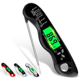 Cooking Thermometer，IP67 Waterproof Meat Thermometer Digital | Backlight，Magnetic attraction，Hold Function，Instant Read，LED screen，for Cooking,Outdoor Grilling