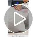 Amazon Basics Ultra-Force Tall Kitchen Drawstring Trash Bags, Classic Clean Scented, 13 Gallon, 80 Count, Pack of 1, Packaging May Vary