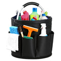 CIHTL Cleaning Caddy with Handle, for Cleaning Supplies Organizer Bucket | Foldable Storage Tote with 6 Pockets,17L Large Capacity Basket for Household Organizer,Laundry Room,Bathroom &amp; Home