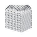 Kitinjoy Cotton 8 Pack Terry Kitchen Dish Cloths, Grey | 12 x 12 Inches Super Soft and Absorbent Dish Rags, Quick Drying Dish towels for Washing Dishes