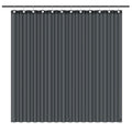 EHZNZIE Dark Grey Shower Curtain Liner 72x72, PEVA Waterproof Bath Curtain, No Chemical Smell, 3 Weighted Magnets, Durable with Rustproof Metal Grommets