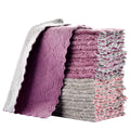 OstWony Small Reusable Cleaning Cloths,6 x 10 inch,11PCS,Absorbent Dish Rag | Small Reusable Cleaning Cloths,Super Absorbent Multipurpose Dish Cloths,for Furniture Rags,Tableware Quick-Drying Towels