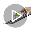 Trycooling Hand-held Groove Gap Cleaning Tools, Random Color, 1 Pc | Door Window Track, Kitchen Cleaning Brushes, Blue, Green, Pink