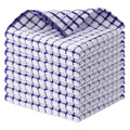 Kitinjoy Cotton 8 Pack Terry Kitchen Dish Cloths, Blue | 12 x 12 Inches Super Soft and Absorbent Dish Rags, Quick Drying Dish towels for Washing Dishes