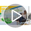 3-Pack Reusable Washable Chenille Mop Pads, Microfiber Dry Wet Refills | Compatible with Swiffer Sweeper, for Pet Hair Dust Floor Cleaning, Replacement Mopping Cloths (Mop Not Included)