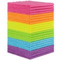 Orighty Microfiber Cleaning Cloth - 24 Pack, Cleaning Rags 12x11 inch | Highly Absorbent Household Cleaning Supplies, Reusable Microfiber Towels Lint Free Cloths for House, Kitchen, Car Care
