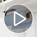 Paper Towel Holder Under Cabinet, Self-Adhesive or Drilling, Matte Black | Kitchen Roll Dispenser | Under-Cabinet or Wall-Mounted| Upgraded Aluminum | Lighter Yet Stronger Than Stainless Steel