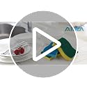 AIDEA Sponges Kitchen, 50 PK Heavy Duty Dish Sponge Kitchen, Scrub Sponges | Sponges for Dishes Stink-Free Cleaning, Reusable Cleaning Dish Scrubber Sponges for Home &amp; Restaurant, Bathroom, Sponges Bulk