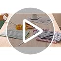Kitinjoy Cotton 8 Pack Terry Kitchen Dish Cloths, Grass Green | 12 x 12 Inches Super Soft and Absorbent Dish Rags, Quick Drying Dish towels for Washing Dishes