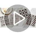 Eugiichr 4 Pack Swedish Dishcloths for Kitchen, Reusable, Super Absorbent | No Odor &amp; Washable Dish Cloths, Western Aztec Kitchen Towels, Non-Scratch Cellulose Cloths for Washing Dishes, Biodegradable